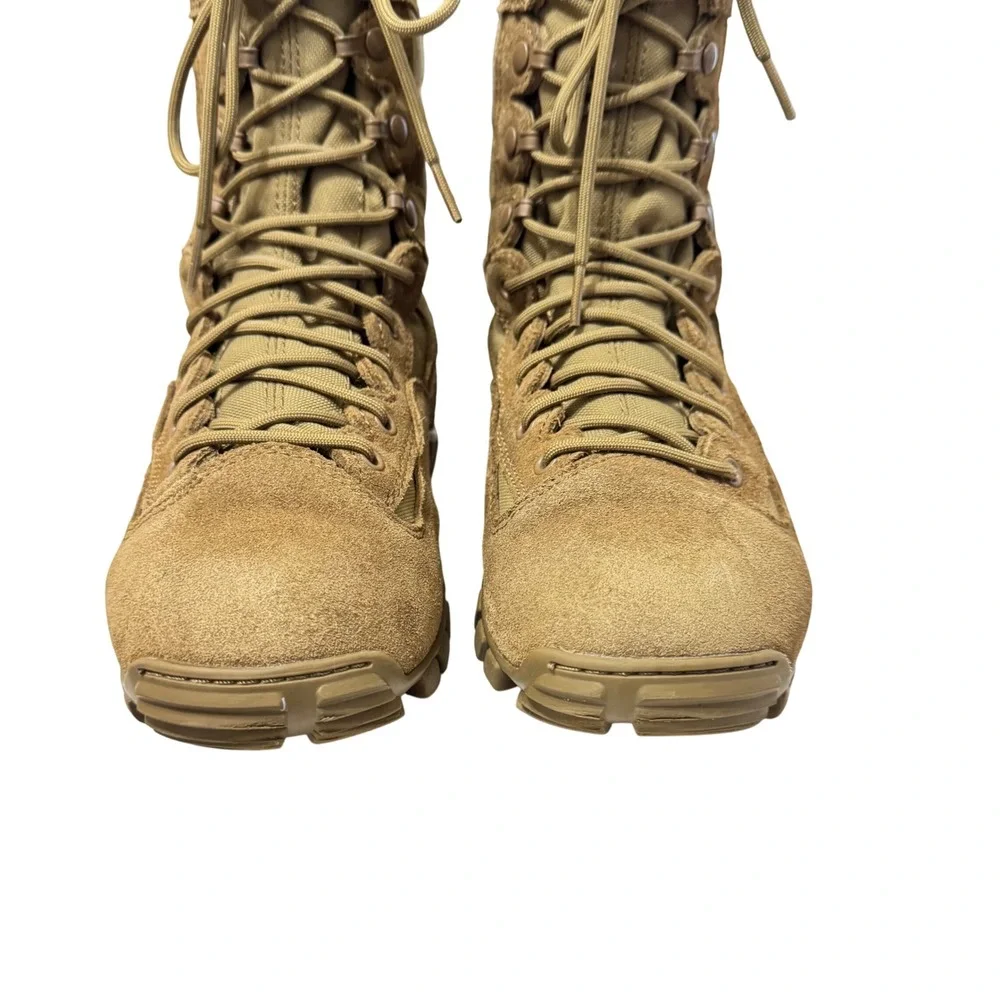 Tactical Research Khyber TR550 Desert Tan Combat Boots Mens Size 7R‎ Vibram Sole